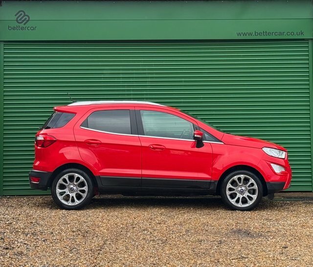 Ford Ecosport Ecoboost Gpf Titanium Suv Red #4