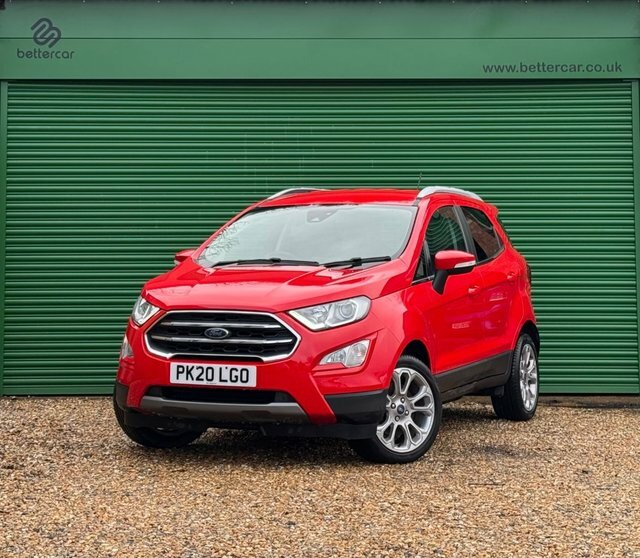Ford Ecosport Ecoboost Gpf Titanium Suv Red