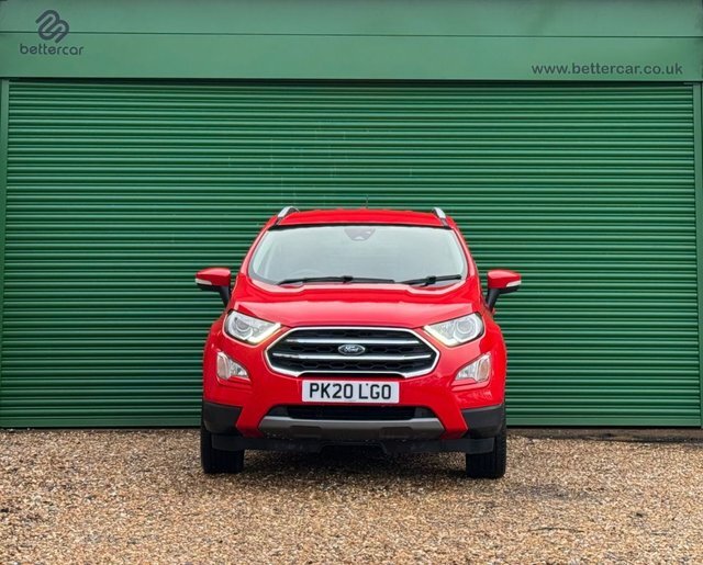 Ford Ecosport Ecoboost Gpf Titanium Suv Red #2