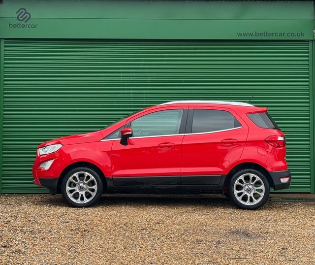 Ford Ecosport Ecoboost Gpf Titanium Suv Red #5