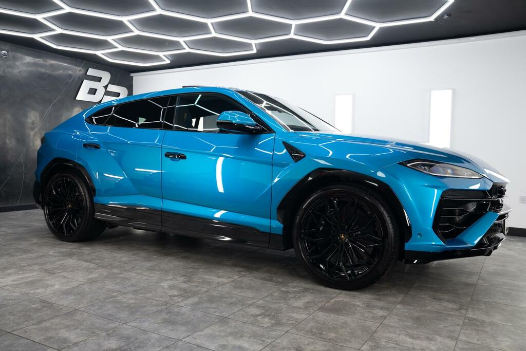 Lamborghini Urus Se Blue #4