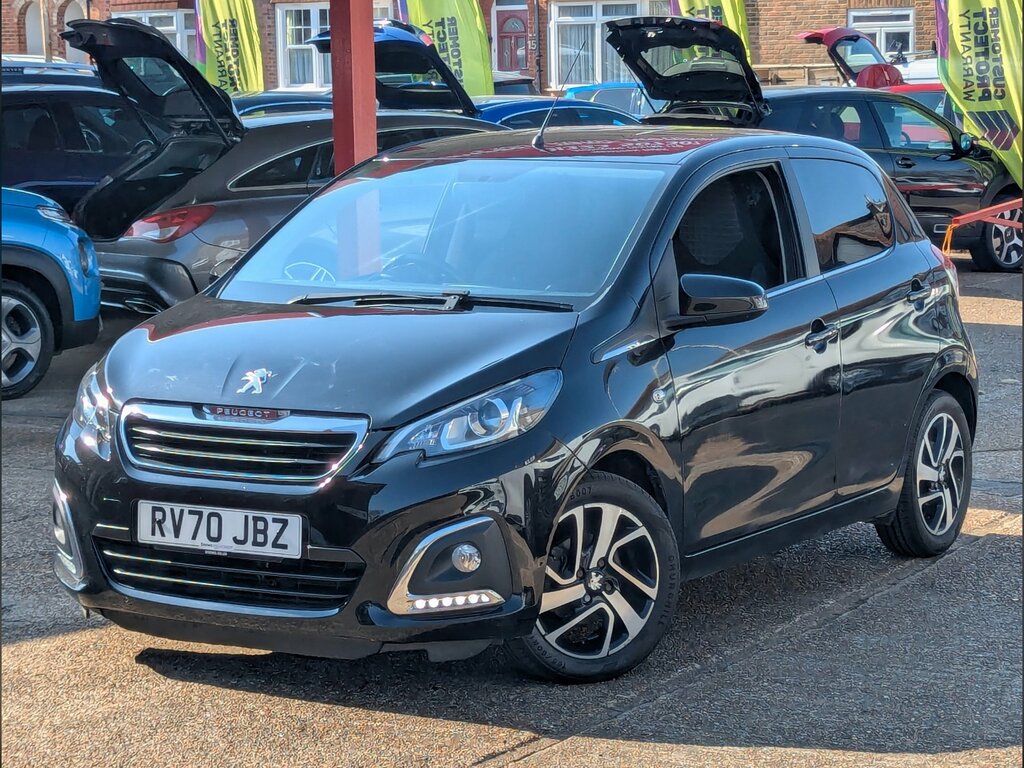 Peugeot 108 1.0 72 Allure 5Drone Owner From New Black