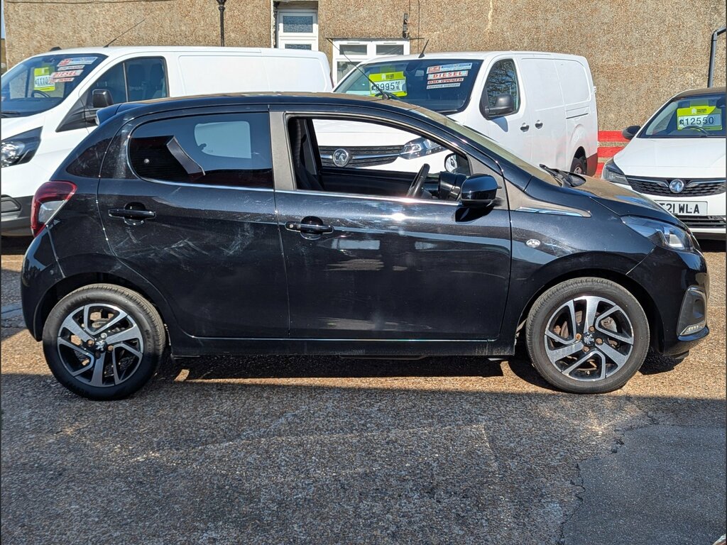 Peugeot 108 1.0 72 Allure 5Drone Owner From New RV70JBZ Black #2