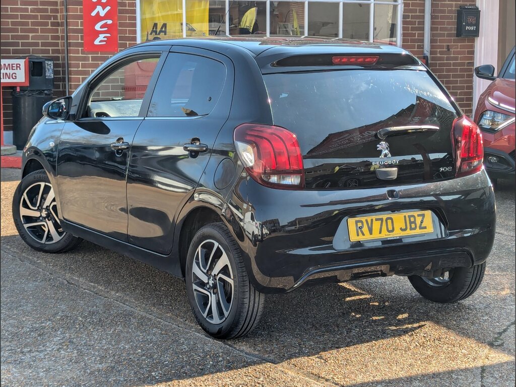 Peugeot 108 1.0 72 Allure 5Drone Owner From New RV70JBZ Black #3