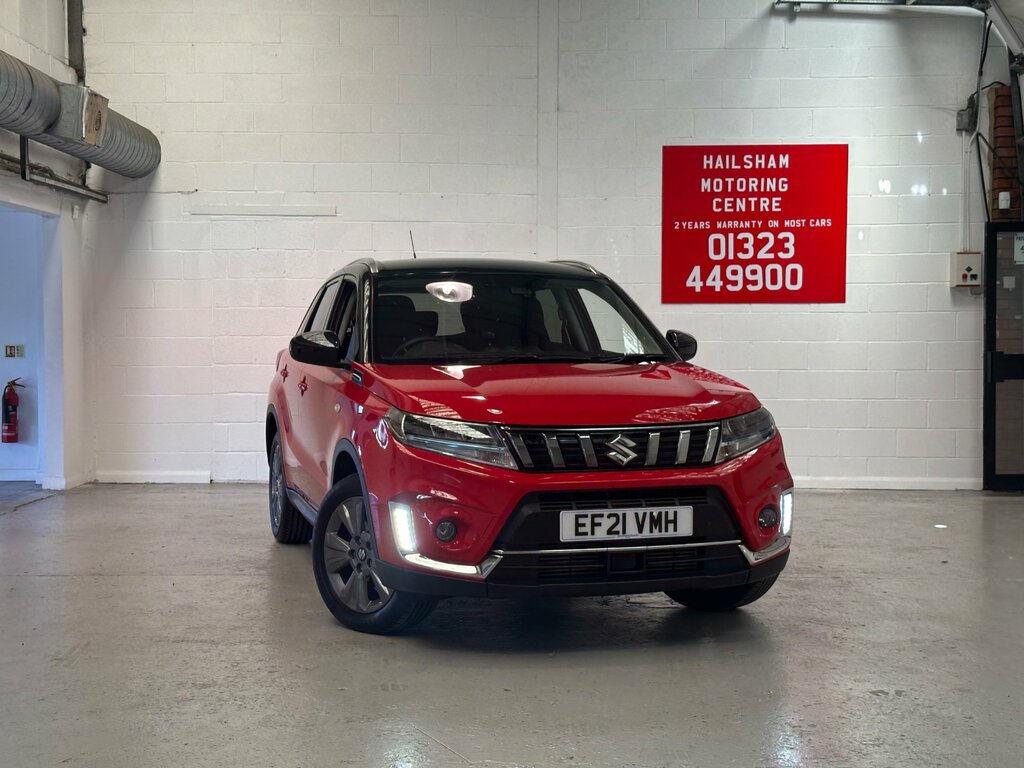 Suzuki Vitara 1.4 Boosterjet 48V Hybrid Sz-t One Owner From Red