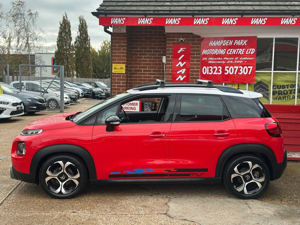Citroen C3 Aircross 1.2 Puretech Flair Suv Euro 6 8 HT19WDF Red #5