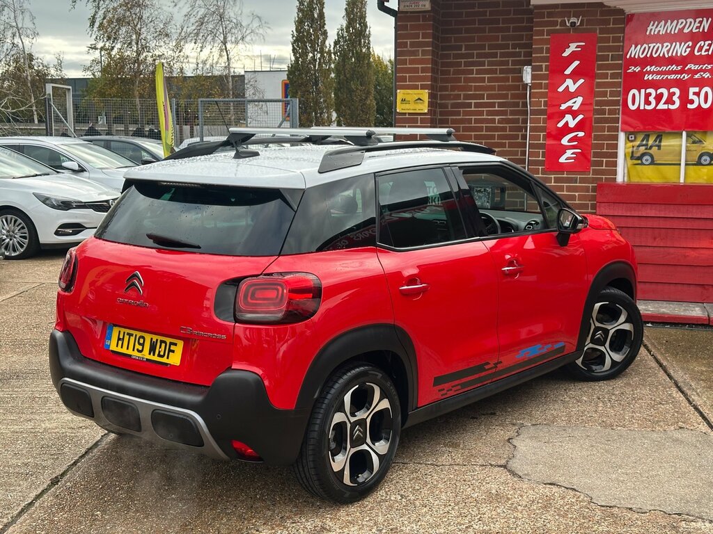 Citroen C3 Aircross 1.2 Puretech Flair Suv Euro 6 8 HT19WDF Red #2