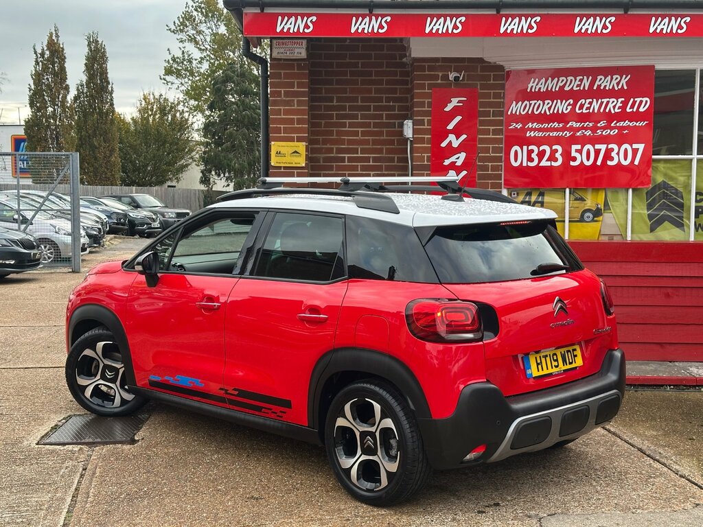 Citroen C3 Aircross 1.2 Puretech Flair Suv Euro 6 8 HT19WDF Red #4