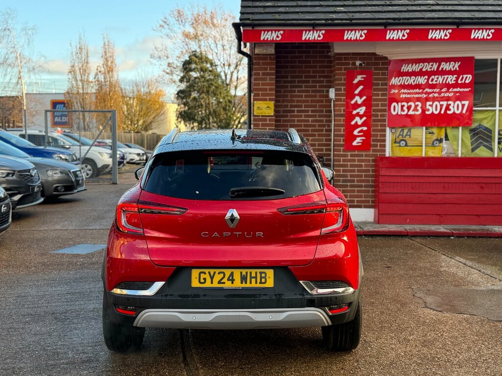 Renault Captur 1.0 Tce Techno Suv Euro 6 Ss GY24WHB Red #3