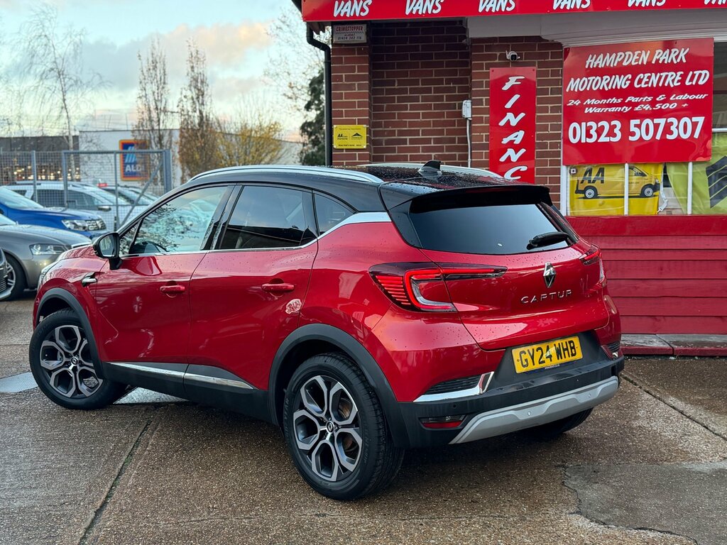 Renault Captur 1.0 Tce Techno Suv Euro 6 Ss GY24WHB Red #4