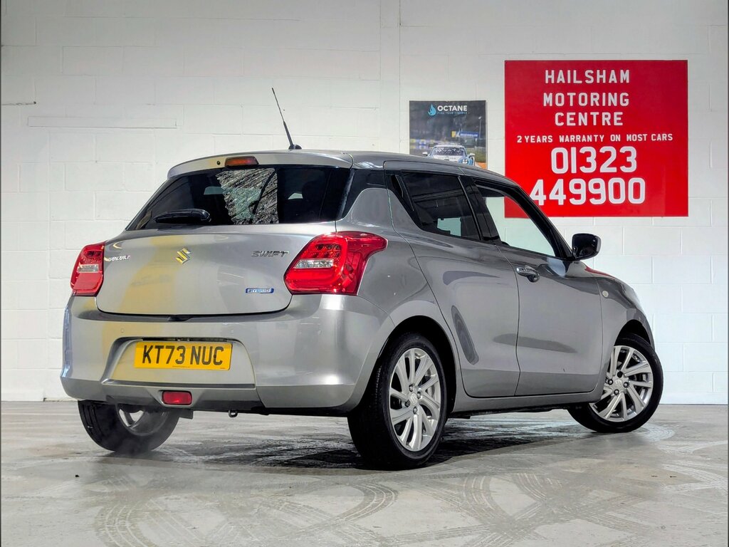 Suzuki Swift 1.2 Dualjet Mhev Sz-t Hatchback Hybrid KT73NUC Silver #4