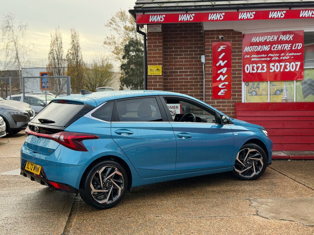 Hyundai I20 1.0 T-gdi Mhev Premium Hatchback Hybrid SL72WNN Blue #2
