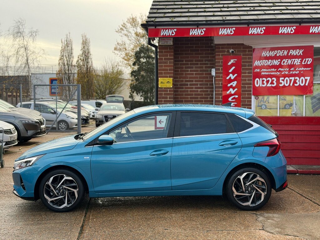 Hyundai I20 1.0 T-gdi Mhev Premium Hatchback Hybrid SL72WNN Blue #5