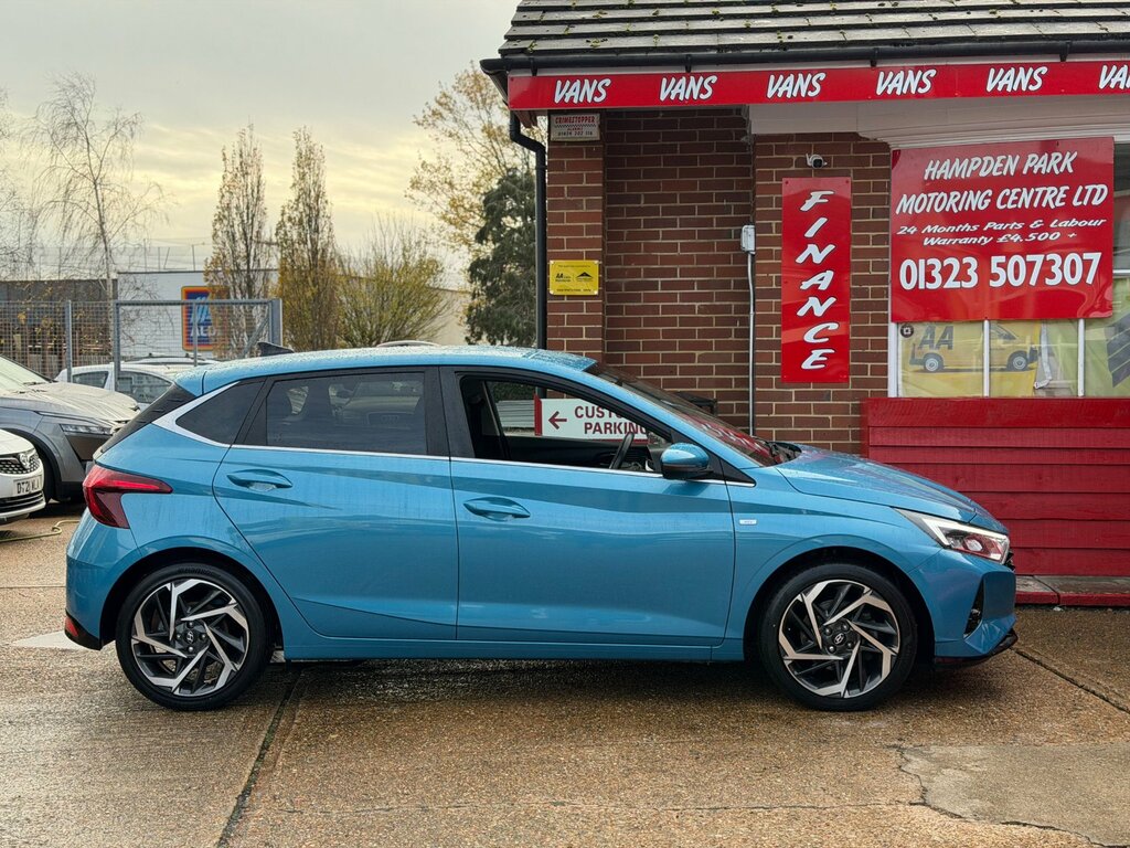 Hyundai I20 1.0 T-gdi Mhev Premium Hatchback Hybrid Blue