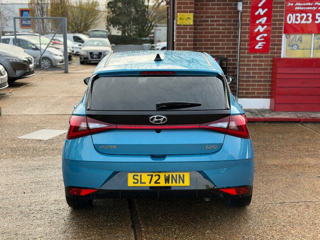 Hyundai I20 1.0 T-gdi Mhev Premium Hatchback Hybrid SL72WNN Blue #3