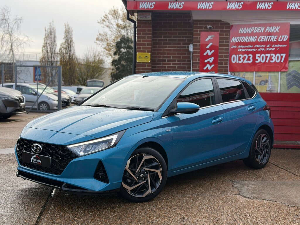 Hyundai I20 1.0 T-gdi Mhev Premium Hatchback Hybrid SL72WNN Blue #6