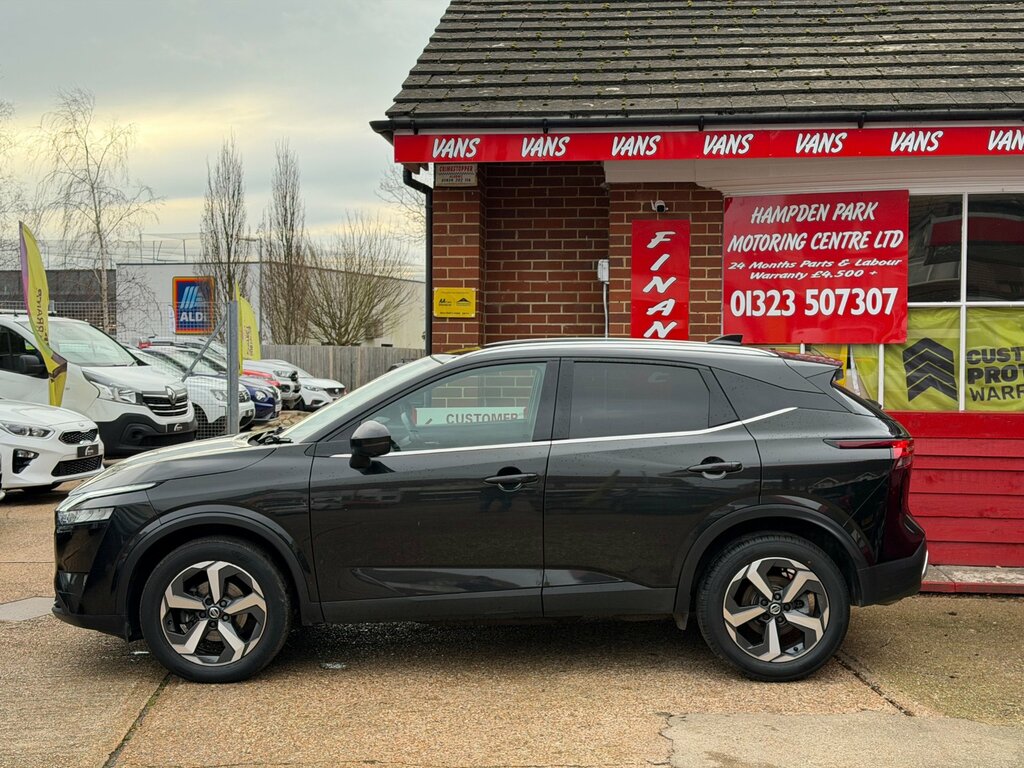Nissan Qashqai 1.3 Dig-t Mhev N-connecta Suv Hybrid Ma DV71FSG Black #5