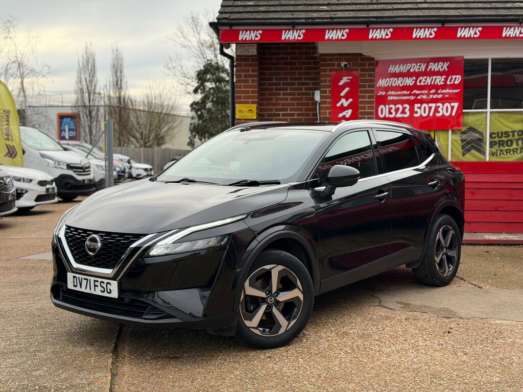 Nissan Qashqai 1.3 Dig-t Mhev N-connecta Suv Hybrid Ma DV71FSG Black #6