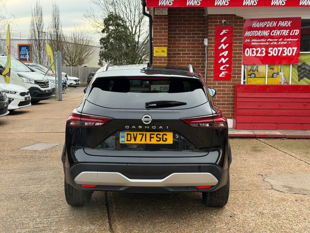 Nissan Qashqai 1.3 Dig-t Mhev N-connecta Suv Hybrid Ma DV71FSG Black #3