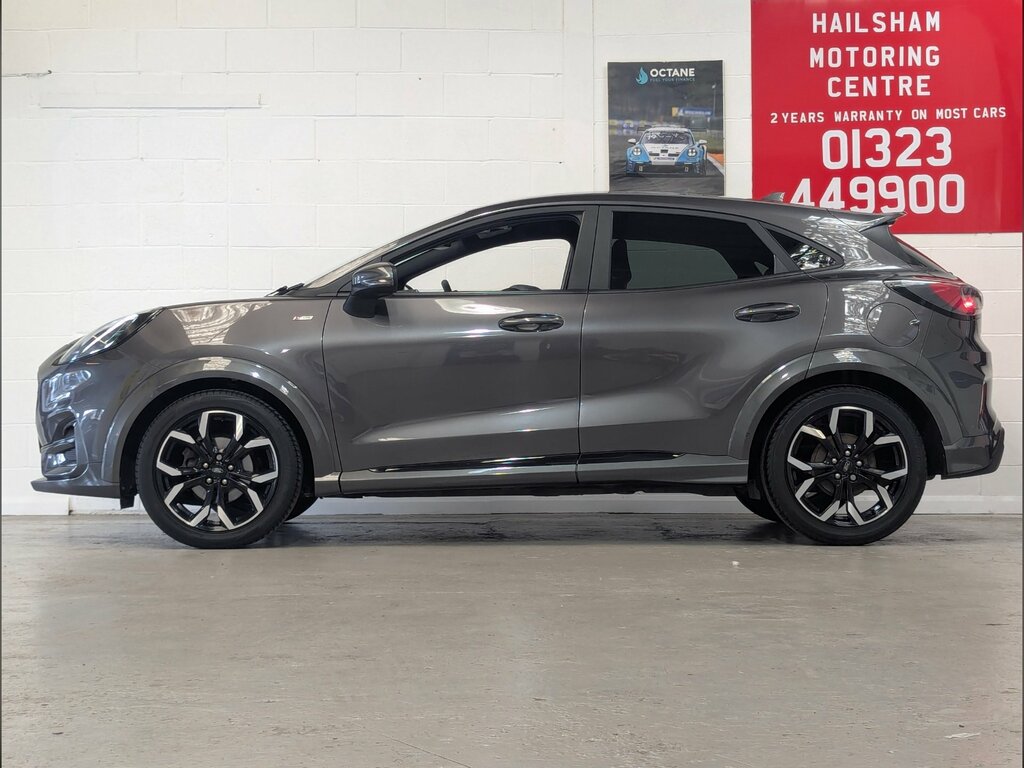 Ford Puma 1.0 Ecoboost Hybrid Mhev St-line X 5Drfull Main SH22KVY Grey #2