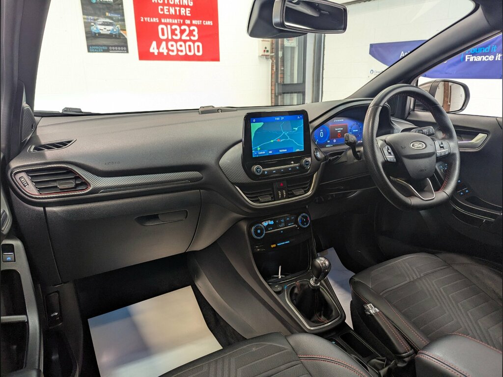 Ford Puma 1.0 Ecoboost Hybrid Mhev St-line X 5Drfull Main SH22KVY Grey #5