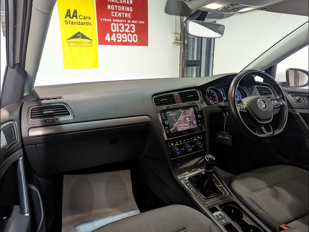 Volkswagen Golf 1.5 Tsi Evo Match Edition Hatchback Man CK20CMY White #5