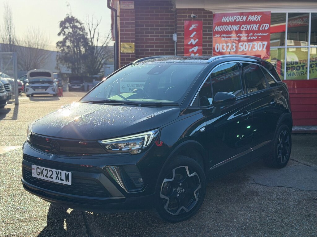 Vauxhall Crossland 1.2 Turbo Ultimate Suv Euro 6 Ss Black