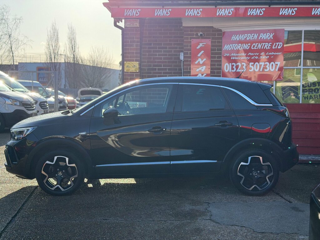 Vauxhall Crossland 1.2 Turbo Ultimate Suv Euro 6 Ss GK22XLW Black #2