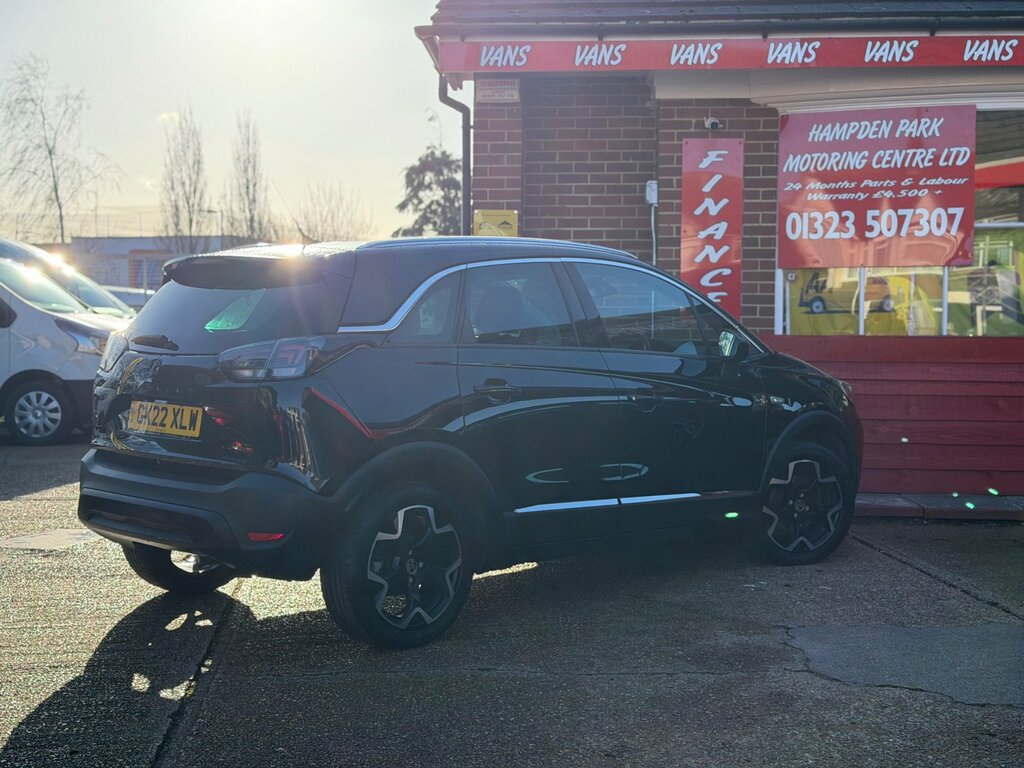Vauxhall Crossland 1.2 Turbo Ultimate Suv Euro 6 Ss GK22XLW Black #5