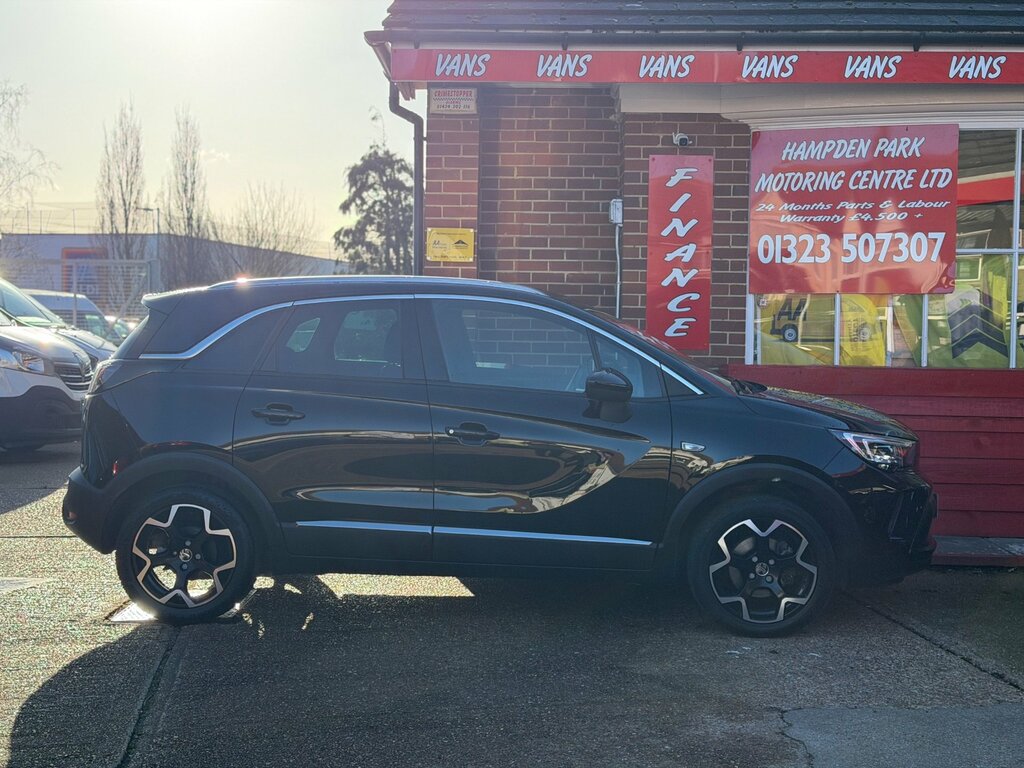 Vauxhall Crossland 1.2 Turbo Ultimate Suv Euro 6 Ss GK22XLW Black #6