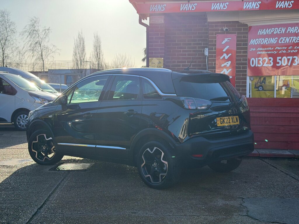 Vauxhall Crossland 1.2 Turbo Ultimate Suv Euro 6 Ss GK22XLW Black #3
