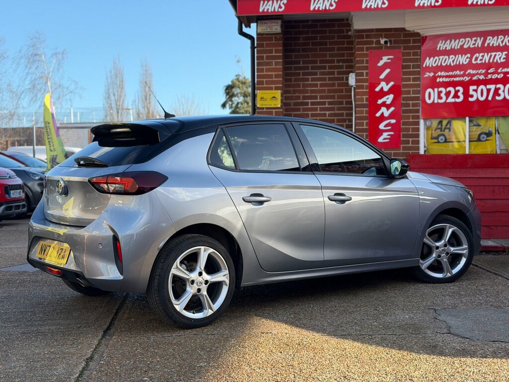 Vauxhall Corsa 1.2 Turbo Gs Hatchback Euro 6 S NV72JZA Grey #3