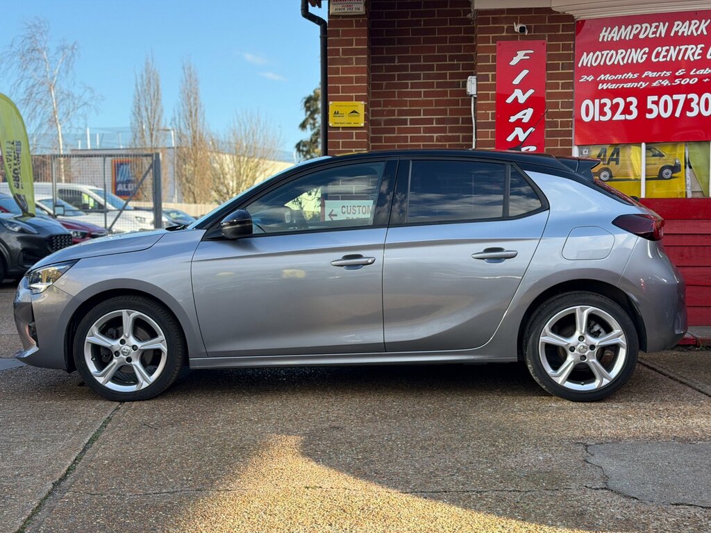 Vauxhall Corsa 1.2 Turbo Gs Hatchback Euro 6 S NV72JZA Grey #6