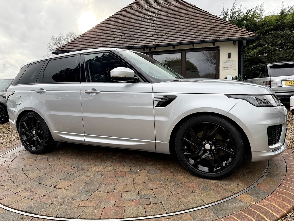 Land Rover Range Rover Sport Sd V6 Hse Dynamic Ulez Silver #2