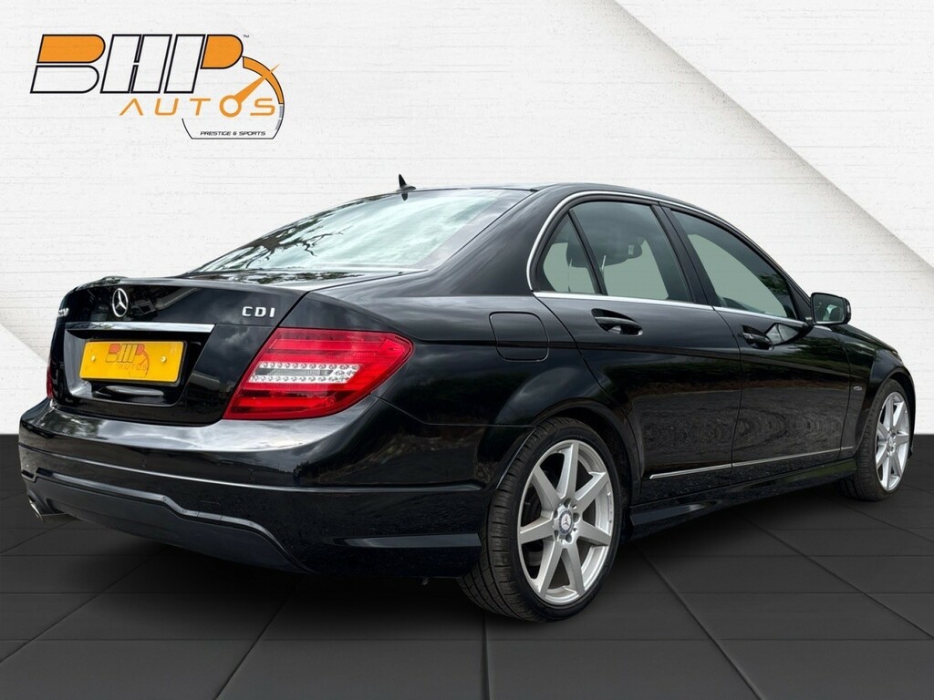 Mercedes-Benz C Class Saloon 2007 - 2015 WD12YSR Black #5