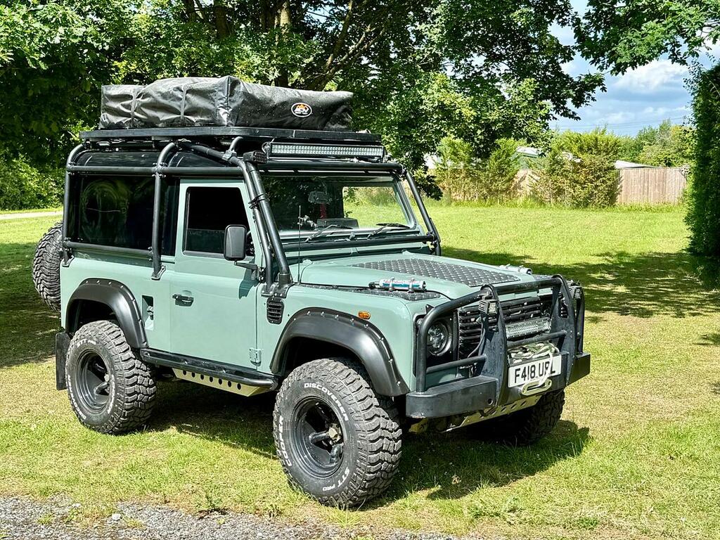Land Rover Defender 90 Overlander F418URL Green #6