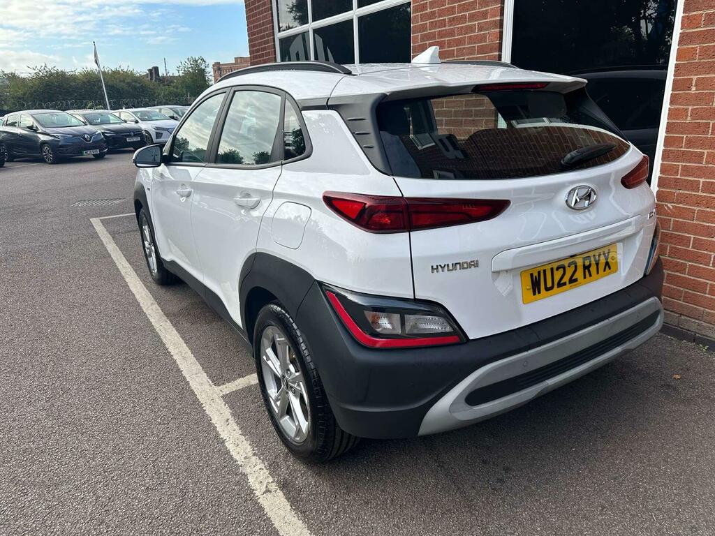 Hyundai Kona 1.0 T-gdi Mhev Se Connect Euro 6 Ss WU22RYX White #6