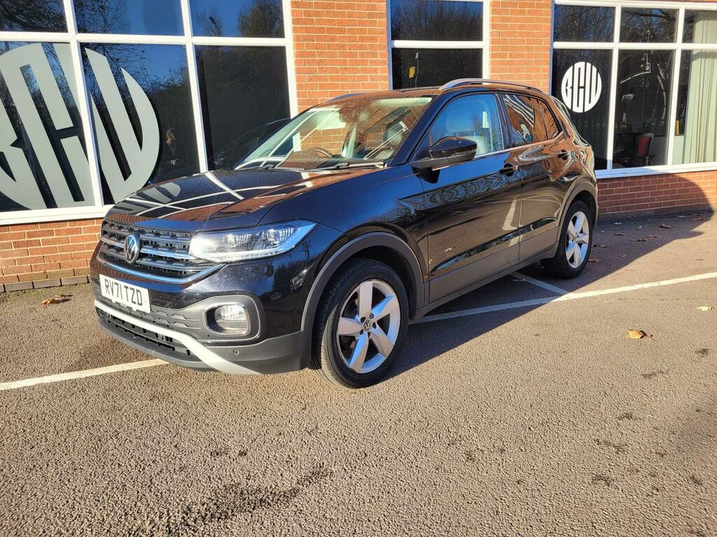 Volkswagen T-Cross 1.0 Tsi Sel Euro 6 Ss RV71TZD Black #2
