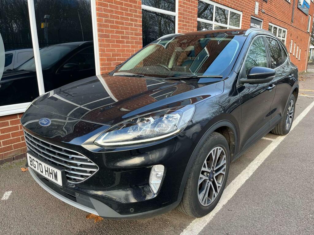 Ford Kuga 2.0 Ecoblue Mhev Titanium Euro 6 Ss BG70HHW Black #4