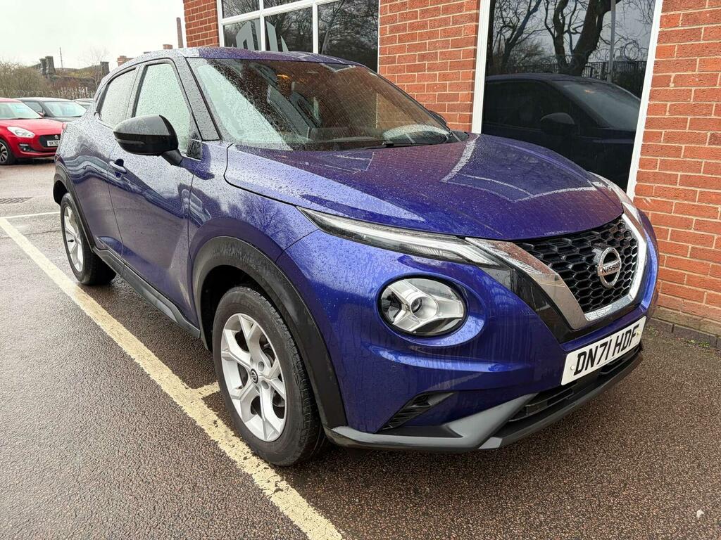 Nissan Juke 1.0 Dig-t N-connecta Euro 6 Ss DN71HDF Blue #5