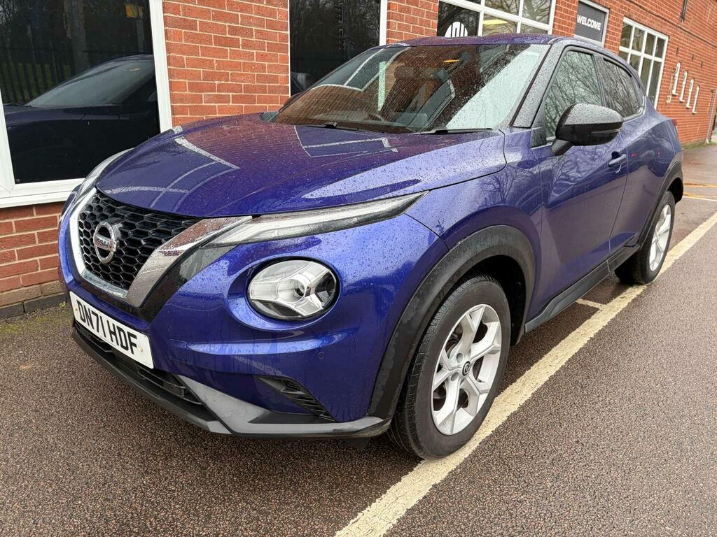 Nissan Juke 1.0 Dig-t N-connecta Euro 6 Ss DN71HDF Blue #4