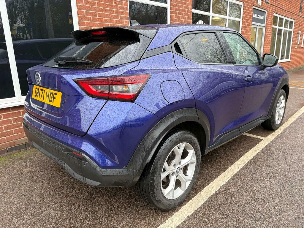 Nissan Juke 1.0 Dig-t N-connecta Euro 6 Ss DN71HDF Blue #6
