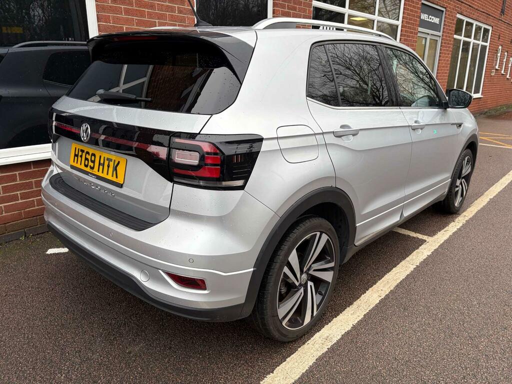 Volkswagen T-Cross 1.0 Tsi R-line Euro 6 Ss HT69HTK Silver #6