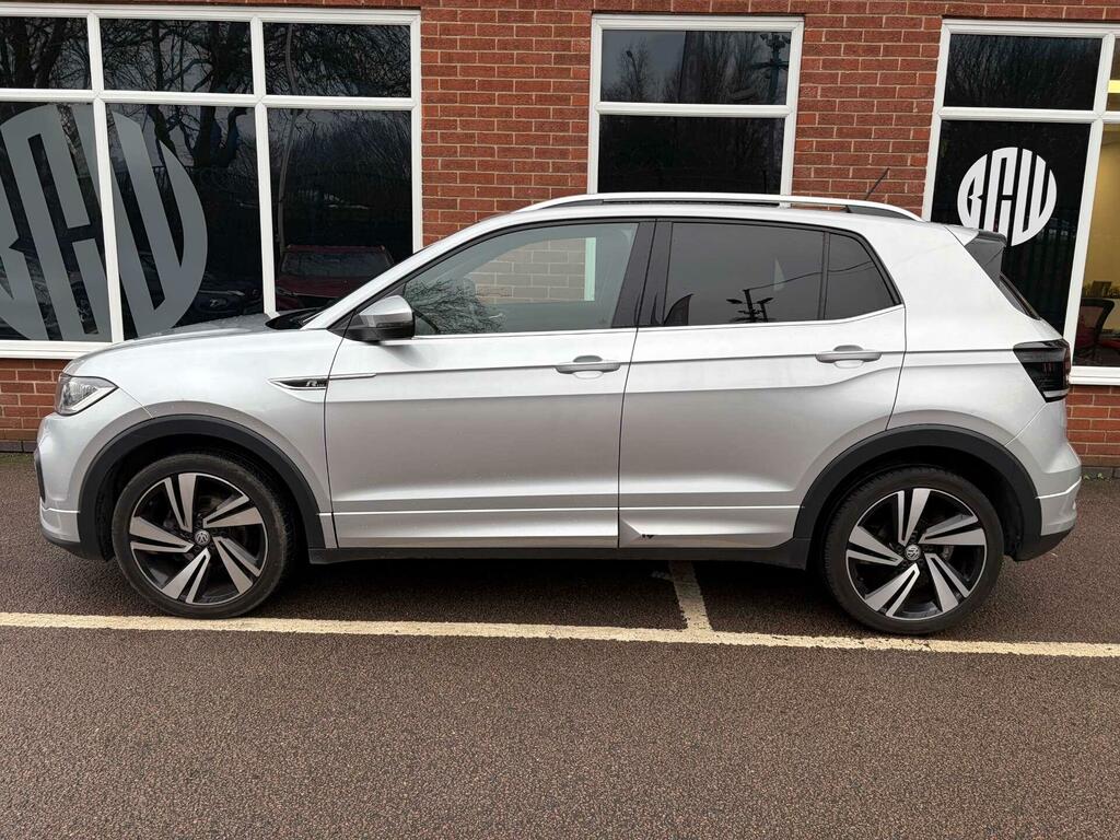 Volkswagen T-Cross 1.0 Tsi R-line Euro 6 Ss HT69HTK Silver #3