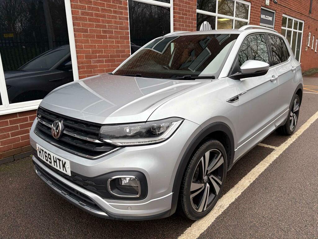 Volkswagen T-Cross 1.0 Tsi R-line Euro 6 Ss HT69HTK Silver #4
