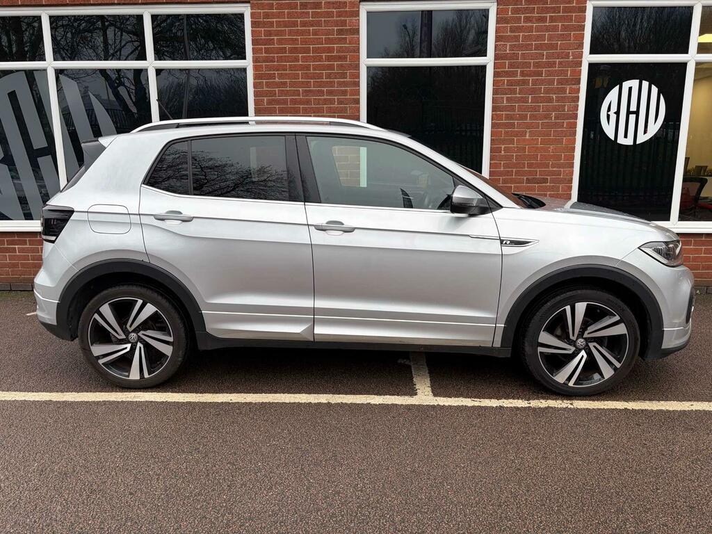 Volkswagen T-Cross 1.0 Tsi R-line Euro 6 Ss HT69HTK Silver #2