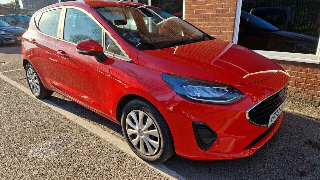 Ford Fiesta 1.0T Ecoboost Trend Euro 6 Ss YP72MYH Red #4