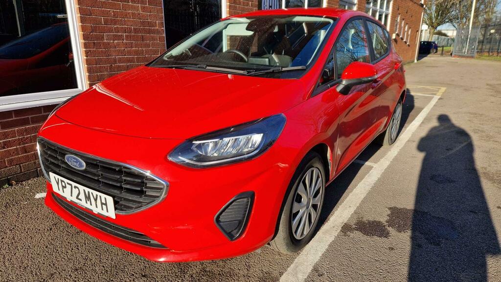 Ford Fiesta 1.0T Ecoboost Trend Euro 6 Ss YP72MYH Red #6