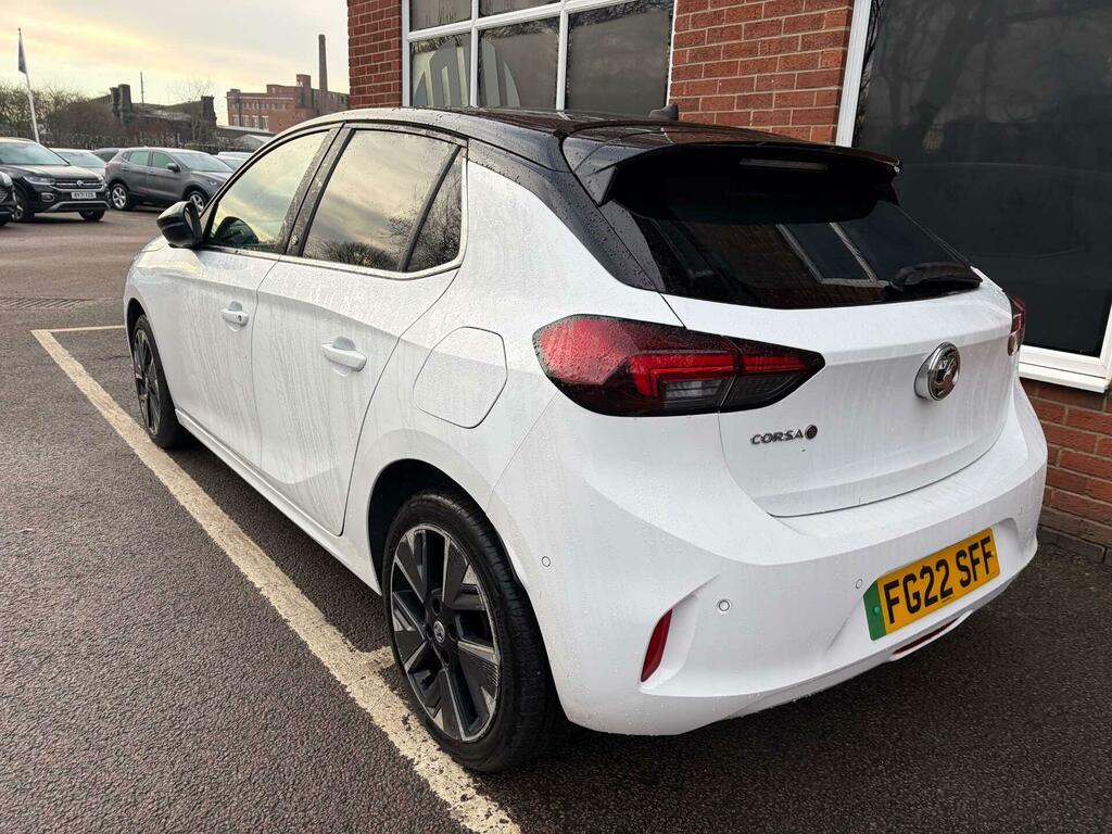 Vauxhall Corsa-e 50Kwh Elite Premium FG22SFF White #6