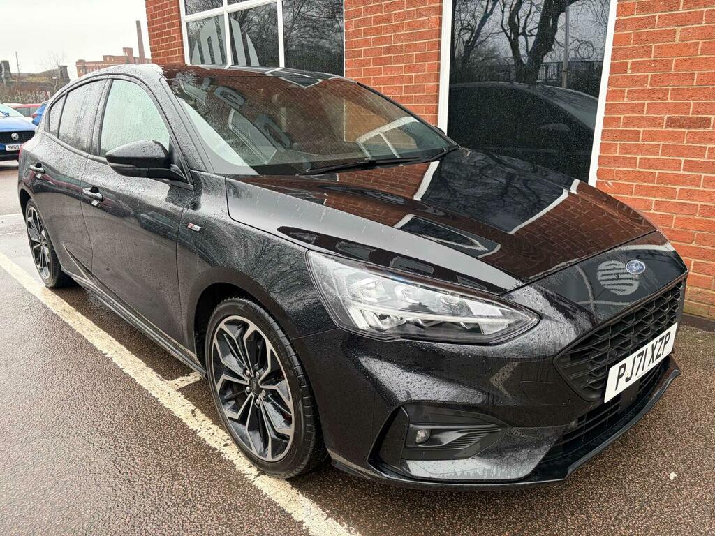 Ford Focus 1.0T Ecoboost St-line X Edition Euro 6 Ss PJ71XZP Black #4